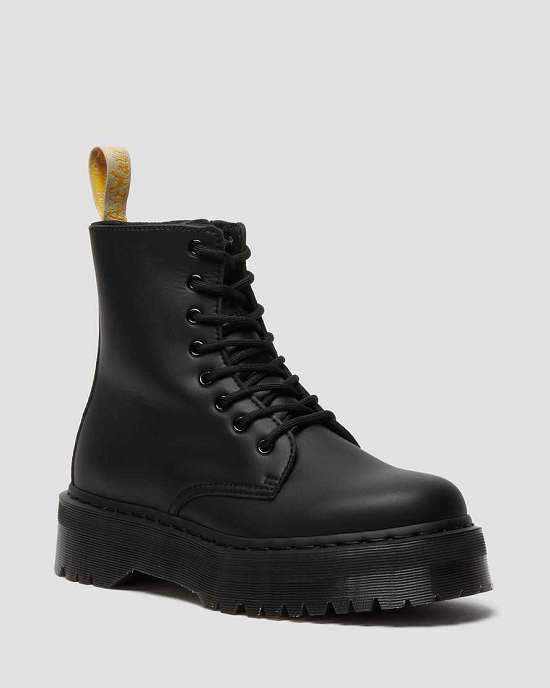 Botas Veganas Dr. Martens Jadon Ii Mono Mujer Negros MX-60325